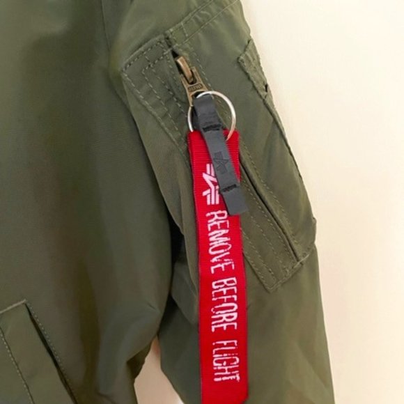 Alpha Industries Bomber Jacket - size S - Picture 2 of 10